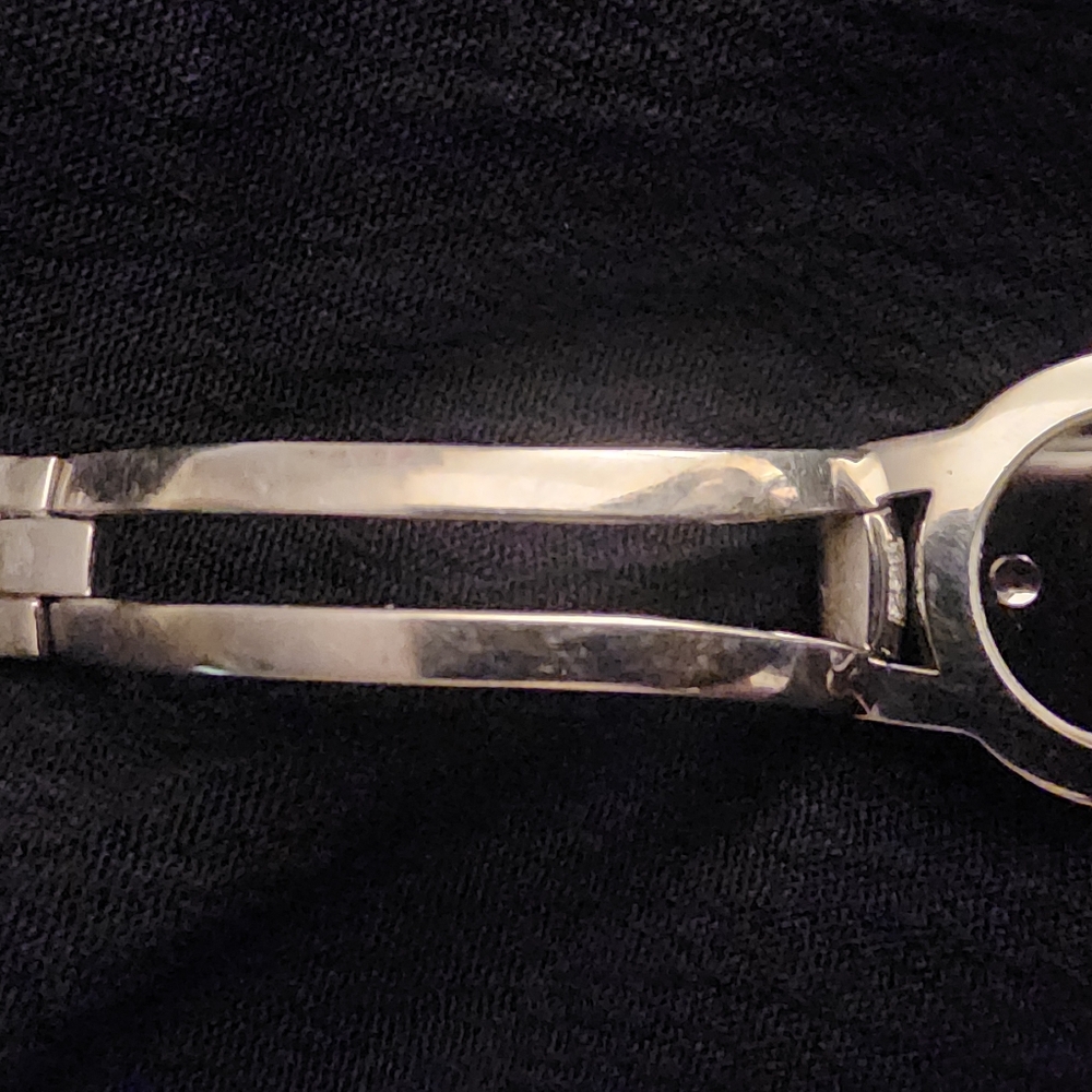 MOVADO Amorosa Silver & Black with diamond accent - Picture 13 of 14